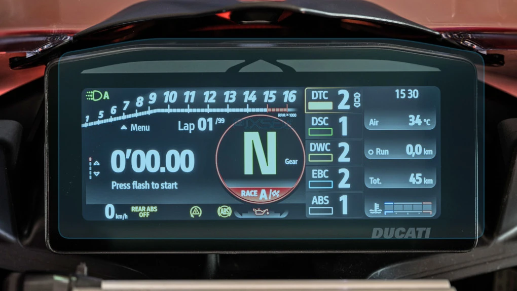 Protective glass Pixsel for moto speedometer DUCATI PANIGALE V4 2025 + 8.2“